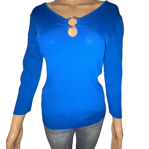 Cable & Gauge Tops Cable Gauge Ribbed Detailed Collar Blouse Poshmark